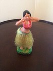 Vintage Chalk Ware Hawaiian Hula Girl Dancer By K n  Japan 