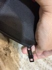 Tumi For Delta Airlines Amenity Kit Black Hard Shell Bag Travel Cosmetic Case