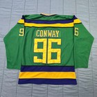 Mighty Ducks D-5  96 Charlie Conway Movie Hockey Jersey