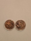Lot Of 2  999 Avdp Fine Copper Rounds 1 Oz Each