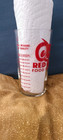  Mcm 1960s Red Owl Food Stores Logo Advertising Measuring Glass Euc 