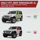 Drop Running Boards For 2018-2026 Jeep Wrangler Jl 4 Door Two-stair Side Steps