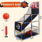 Arcade Basketball Game Set With 4 Balls And Hoop  Kids Basketball Hoop Indoor   