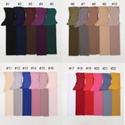 One Piece Amira Muslim Women Hijab Wrap Instant Shawl Pull On Scarf Headscarf