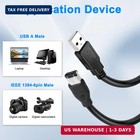 Meiriyfa Firewire 1394 6 Pin To Usb Adapter Cable  Firewire Ieee 1394 6 Pin Male
