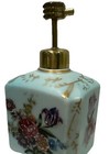          Antique Signed Hand-painted Atomizer   Porcelain Perfume Bottle   4 75    H