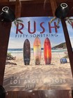 Rush Fifty Something Opening Night Tour Limited Foil Poster Los Angeles  29 75 