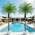 7 5-foot-tall Artificial Palm Tree  Large Artificial Palm Christmas Tree