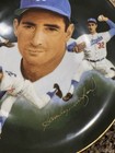 Sandy Koufax La Dodgers Hackett Hand Signed Plate Limited Ed New Baseball