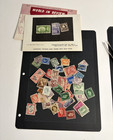 One- Opened British   Colonies Stamp Packet World In Review 40 Stamps