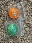 Duncan Imperial Yo-yo - Lot Of 2  - Microsoft Brand Rare Promo Orange   Green