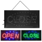 Bright Led Neon Light Open Signs Business Sign Animated Motion Display W on Off