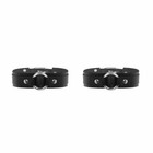 1 Pair Mens Rock Armbands Leather Wrist Band Upper Arm Bracelet Upper Armband