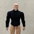 Su-cp-bk  Black Long Sleeve Compression Shirt For 6  7  Muscular Body