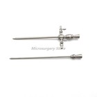 New 30 Degree Arthroscopy 2 Valve Trocar Set Use For 4 Mm 30 Degree Arthroscope