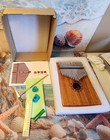 17 Key Kalimba Thumb Piano African Musical Instrument Wooden  Plucked W  Thumbs 