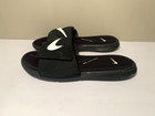 Nike Ultra Comfort Slides Sandal Men s Size 13 Black  see Flaws Fair Condition