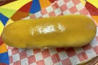Vtg Realistic Faux Play Fake Food Meat Hotdog Hot Dog Prop 1987 Mtc Ffm-hd- Ups
