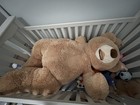 Big Plush Giant Teddy Bear Five Feet Tall Brown Soft Big Teddybear 5 Foot Bear