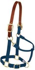 Durable Nylon Equine Halter With Brass Hardware
