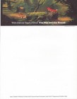 Walt Disney Productions The Fox   The Hound 5 Sheets Letterhead Mint