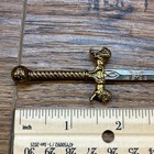 Antique Sword Letter Opener Not Sharp  Cool Engravings