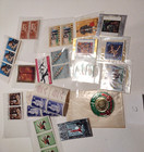 Vintage International Stamp Lot  c  Qatar Canada Maldives Bhutan Others