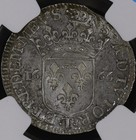 1666 Italy Tassarolo 1 Luigino Ngc Ms61 Silver Maria Livia Bust              1 In Pop