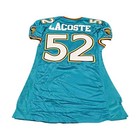 Paul Lacoste Memphis Maniax 2001 Game Used Home Jersey Size 52  2 Linemen Cut