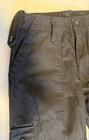 Nwot  Black Cargo Pants - Drawstring Ankle 28w