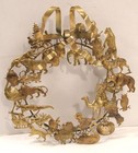 10  Petites Choses Chicago Brass Dresden Wreath All Holiday Animals Christmas