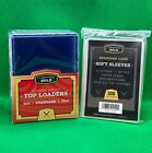 Cardboard Gold 3x4 Top Loaders   Soft Sleeves Cbg 25  50  100  200  500  1000