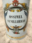 1930 50 Apothecary Jar Ossimel Synillirico Handpainted Drug Store Pharmacy Signe