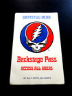 Grateful Dead Backstage Pass 1992 Steal Your Face Backstage Pass Aaa Gd Vhs Item
