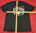 Houston Astros 2022 World Series Champions Fanatics Black Roster T-shirt 2xl