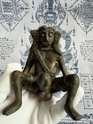 Pair Of Antique Bronze Fertility Statues  Haripunchi Style From Northern Siam