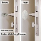 Wall Door Knob Stopper Protector Bumper Guard Self Adhesive Rubber 5 10 Pk
