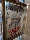 Miller High Life Beer Whitetail Buck Deer 1st Edition Rare Wisconsin