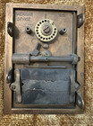 Vintage Brass Post Office Box Door   5555 With Combination Lock  1961 