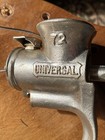 Universal No  72 Cast Iron Meat Grinder With Clamp-on Hand Crank