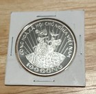 Vietnam 100 Dong Unicef Save The Children Child Year  Silver Coin 1997