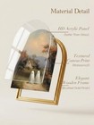 Vintage Gold Arched Framed Ghost Wall Art - 11  X 13 8 