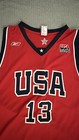 Authentic Reebok 2004 Team Usa Tim Duncan Basketball Jersey   Vintage And Rare
