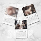 Albedo Sexy Anime Calendar 2025     Hot Overlord Waifu Art     Fan Gift For Otakus