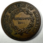 1838 Anti Slavery Hard Times Token  am I Not A Woman   A Sister   Vf Very Fine