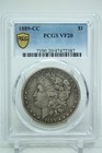 1889-cc Morgan Silver Dollar Pcgs Vf20 Key Date  2387