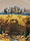 Vintage Native American Habitat Xciv Wrap Around Single Stitch T Shirt Size L