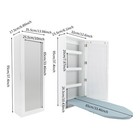 Wall-mount Ironing Board Cabinet Built In Ironing Board Cabinet With Mirror Usa