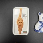 Vintage Cat Magnet Lot Bundle Of 9 Kitchen Refrigerator Granny Decor Read