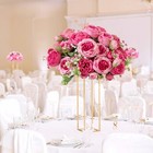 3 Packs Peonies Artificial Flowers  Mixed Pink Artificial Peonies For Wedding